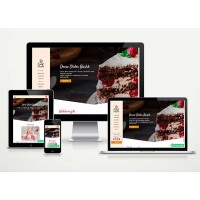 Pastane Web Sitesi Paketi Cake v4.5