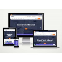 Kombi Klima Teknik Servis Hazır Site Paketi
