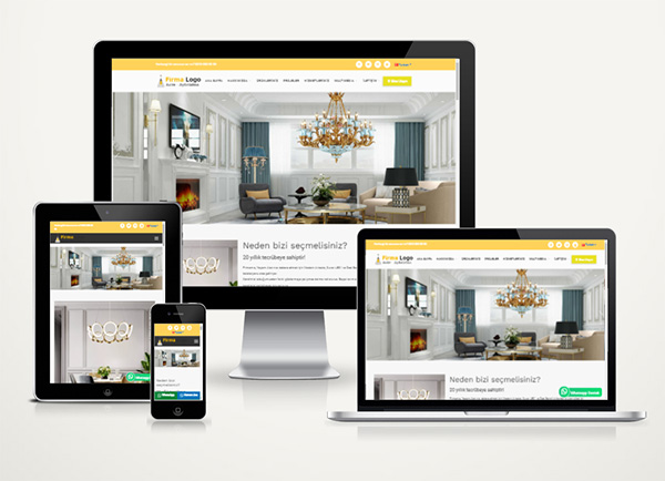 Avize /Aydınlatma Firma Web Paketi Light v6.0